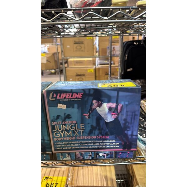 LIFELINE JUNGLE GYM XT BODYWEIGHT SUSPENSION SYSTEM