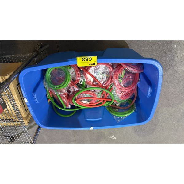 TOTE OF PROGRESSION FITNESS TUBING