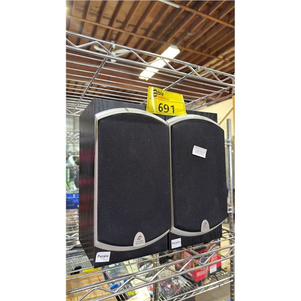 PAIR OF PRECISION ACOUSTICS SPEAKERS
