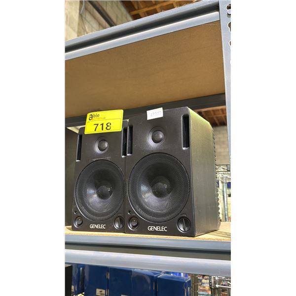 PAIR OF GENELEC SPEAKERS