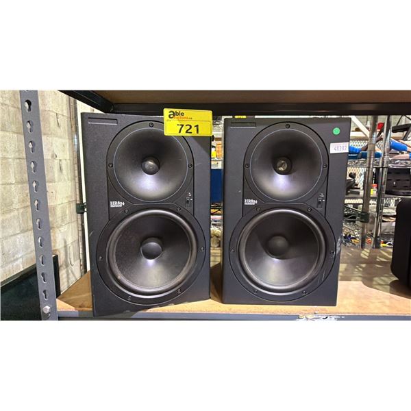 PAIR OF YAMAHA HR824 STUDIO MONITOR