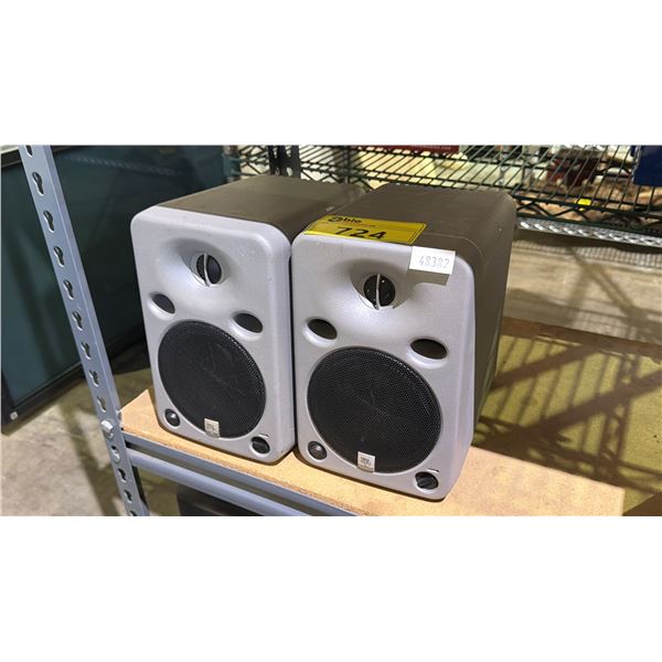PAIR OF JBL BI-AMPLIFIED MONITOR