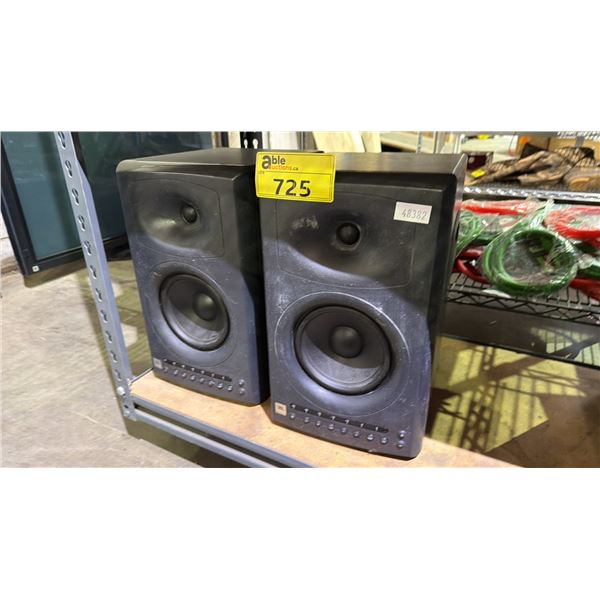 PAIR OF JBL BI-AMPLIFIED MONITOR