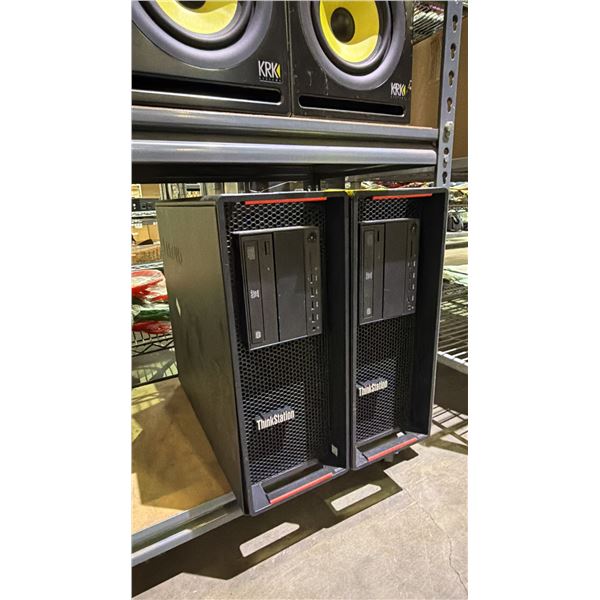 (2) LENOVO THINK STATION TOWER WORKSTATION