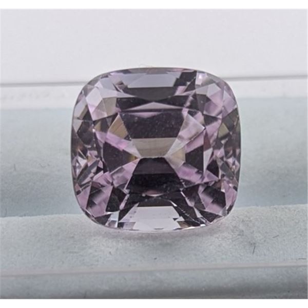 9.98 CT CERTIFIED PINK KUNZITE GEMSTONE ($4,900 APPRAISAL)