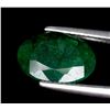 Image 2 : 4.55 CT CERTIFIED BRAZILIAN EMERALD GEMSTONE ($4,150 APPRAISAL)