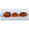 Image 1 : 6.52 CT CERTIFIED SPESSARTITE GARNET GEMSTONE PARCEL ($6,000 APPRAISAL)