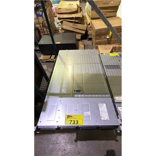 INTEL SERVER BLADE ENCLOSURE SYSTEM SERIAL NO. JKE974700002