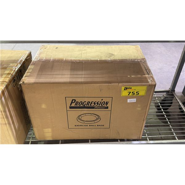 *NEW* BOX OF PROGRESSION FITNESS EXERCISE BALL BASE