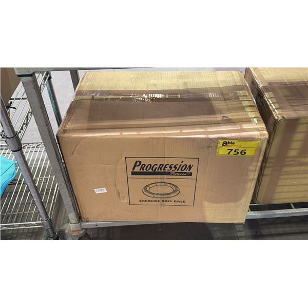 *NEW* BOX OF PROGRESSION FITNESS EXERCISE BALL BASE