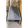 Image 2 : *NEW* RATANA ROMA PADDED SLING COFFEE TABLE W/ALUM TOP ( BLACK)