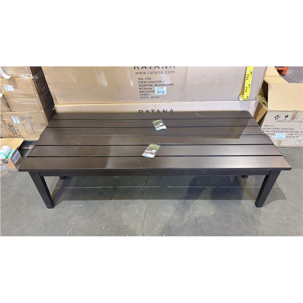 *NEW* BOX OF RATANA LIMO BENCH (LONG) 2PCS