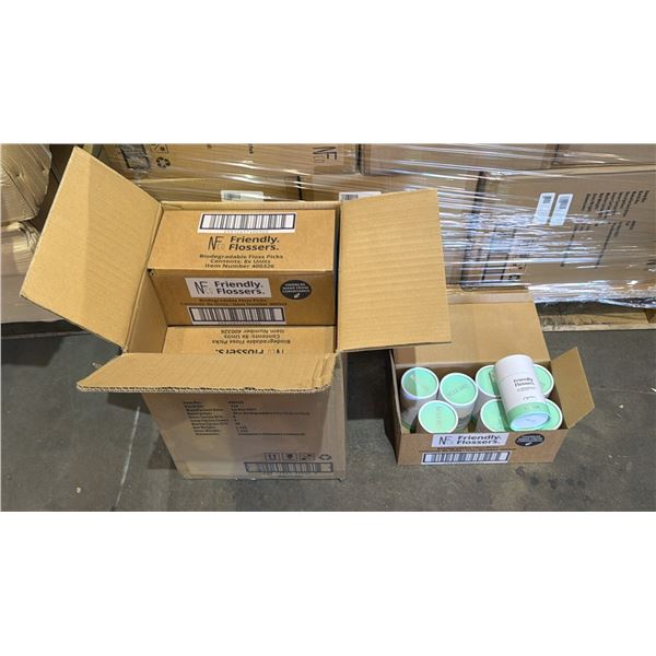 *NEW* BOX OF BIODEGRADABLE FLOSS PICKS