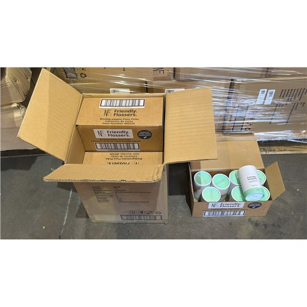 *NEW* BOX OF BIODEGRADABLE FLOSS PICKS