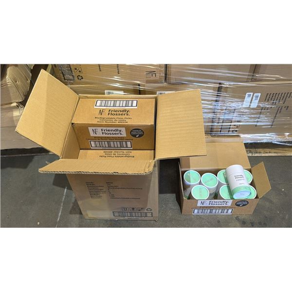 *NEW* BOX OF BIODEGRADABLE FLOSS PICKS