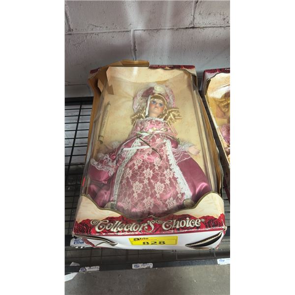 BOX OF COLLECTORS CHOICE COLLECTABLE DOLL