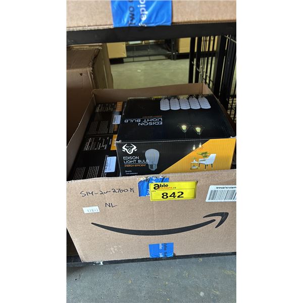 CASE OF BERELLI 2W 2700K E26 SOCKET LED LIGHT BULBS