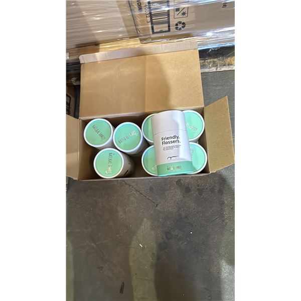 *NEW* BOX OF BIODEGRADABLE FLOSS PICKS