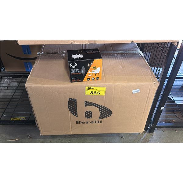 CASE OF BERELLI 4W E12 SOCKET LED EDISON LIGHT BULBS