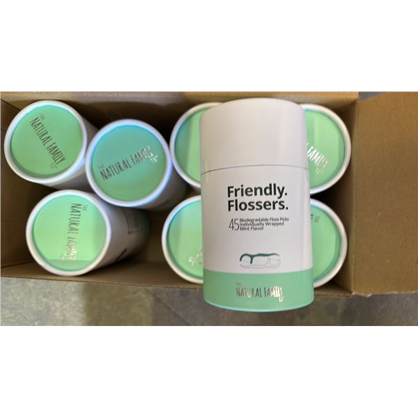 *NEW* BOX OF BIODEGRADABLE FLOSS PICKS