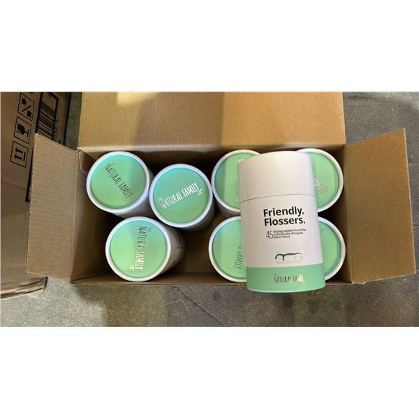 *NEW* BOX OF BIODEGRADABLE FLOSS PICKS