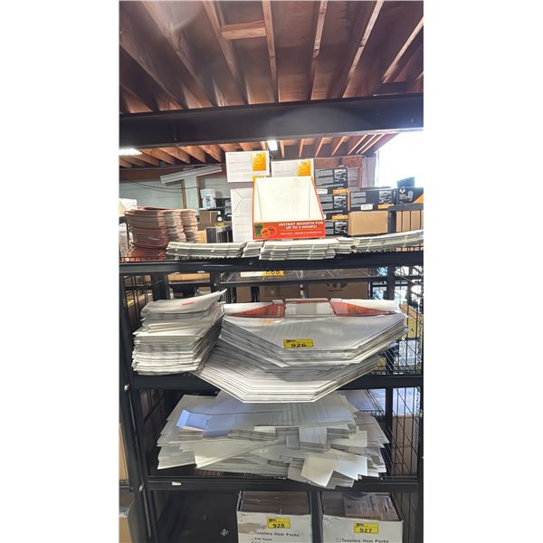 (3) SHELVES OF TOASTERZ RETAIL DISPLAY BOXES