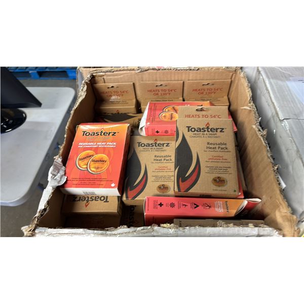 CASE OF TOASTERZ REUSABLE HEAT PACKS - RECTANGLE