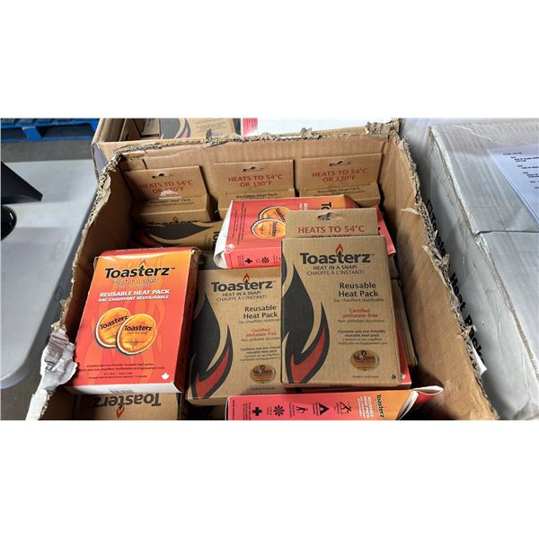 CASE OF TOASTERZ REUSABLE HEAT PACKS - RECTANGLE