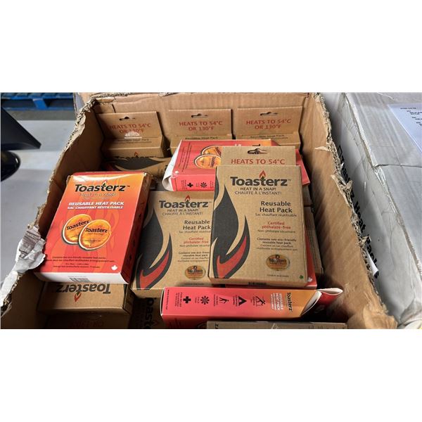 CASE OF TOASTERZ REUSABLE HEAT PACKS - RECTANGLE