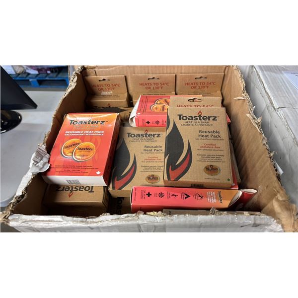 CASE OF TOASTERZ REUSABLE HEAT PACKS - RECTANGLE