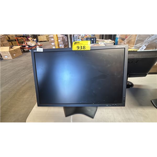 NEC MULTISYNC PA241W 24" LCD MONITOR *NO POWER CORDS OR CABLES*