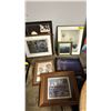 Image 2 : COLLECTION OF ASSORTED FRAMED PRINTS
