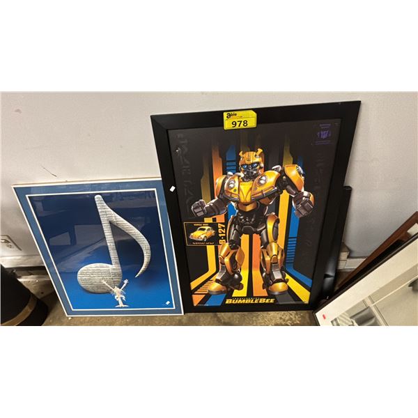 (3) FRAMED PRINTS