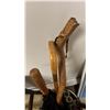 Image 2 : METAL UMBRELLA STAND WITH ASSORTED UMBRELLAS & CANES