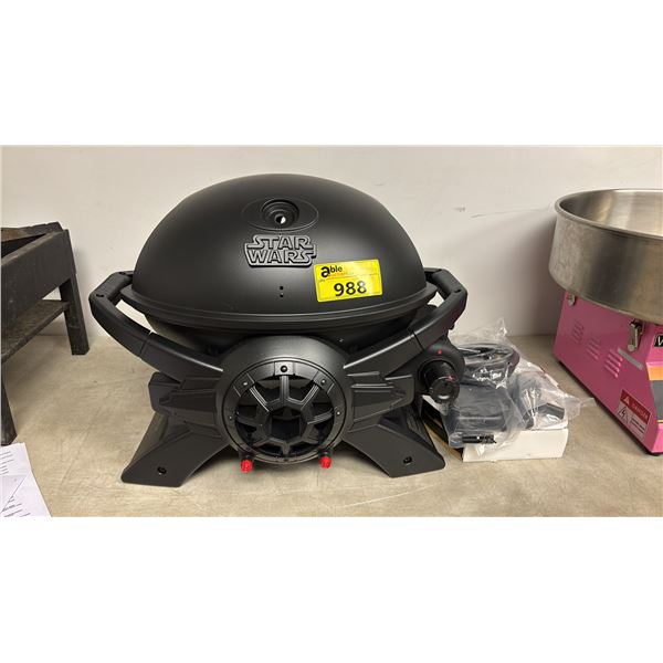 STAR WARS TIE FIGHTER PORTABLE GAS GRILL WITH BOX