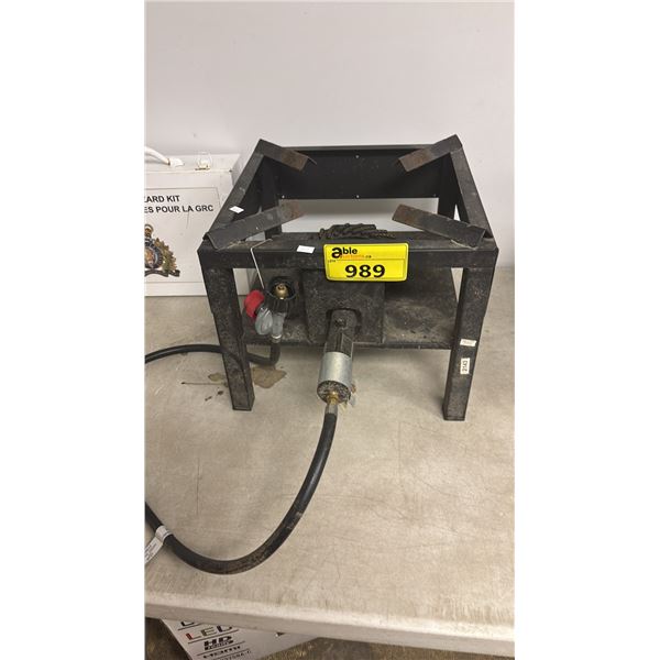 HEAVY DUTY STEEL OUTDOOR PROPANE COOKER