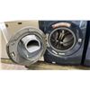 Image 6 : SAMSUNG FRONT LOAD WASHER & DRYER SET: *TOP OF WASHING MACHINE IS SCRATCHED*