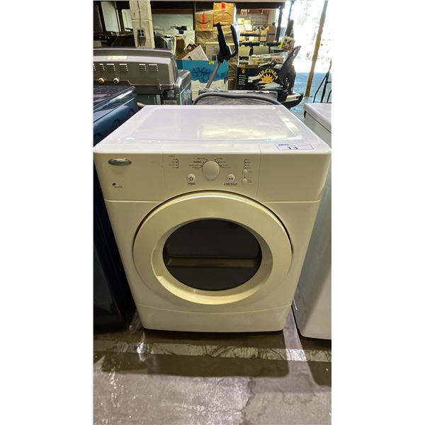 WHIRPOOL FRONT LOAD WASHING MACHINE