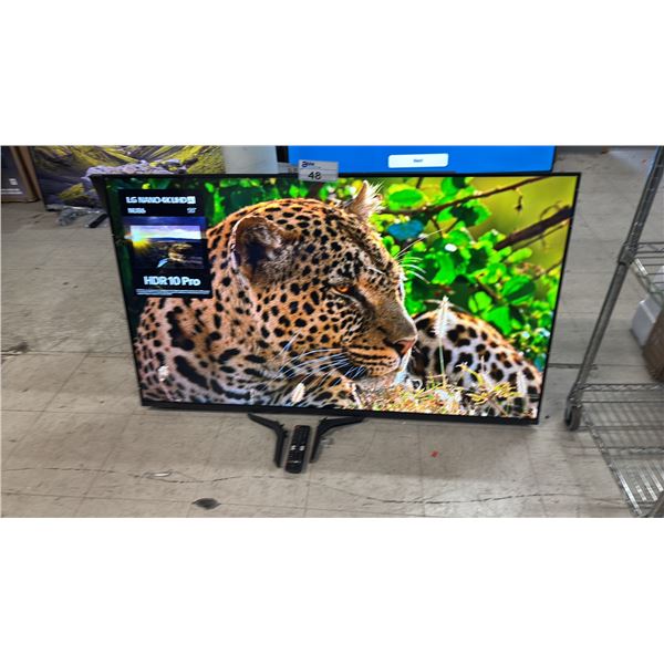 LG 55" NANOCELL 4K UHD SMART TV WITH STAND & REMOTE