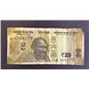 Image 2 : 20 RUPEE BANKNOTE FROM THE MAHATMA GHANDI NEW SERIES