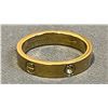 Image 3 : CARTIER 18KT GOLD LOVE RING, 14KT GOLD RING WITH PURPLE STONE & (3) FASHION RINGS: SIZES 4 - 9