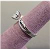 Image 2 : *NEW* 925 SILVER 1CT SIMULATED DIAMOND (CZ) CHANNEL RING: RESIZEABLE