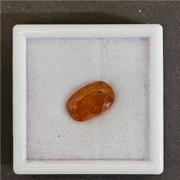 *NEW* 9.5CT OVAL CUT UNTREATED NATURAL YELLOW SAPPHIRE: 8.5MM X 13.5MM