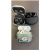 Image 2 : WIRELESS HEADPHONES, SAMSUNG WIRELESS EARBUDS, URBANISTA CHARGING CASE W/1 EARBUD & AIRPODS