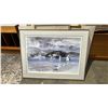 Image 4 : COLLECTION OF ORIGINAL ART, PRINTS & MAPS *SOME FRAMES ARE DAMAGED AND/OR THE GLASS IS CRACKED*