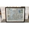 Image 5 : COLLECTION OF ORIGINAL ART, PRINTS & MAPS *SOME FRAMES ARE DAMAGED AND/OR THE GLASS IS CRACKED*