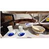 Image 5 : SHELF OF NORITAKE DEMITASSE SET, LARGE SERVING BOWL, OLD WORLD TREASURES MALTINGS MILL & MORE