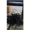 Image 5 : SHELF OF ASSTD. CHRISTMAS DECORATIONS, STACKING CHAIR COVERS, LED FLOODLIGHT BULBS & MORE