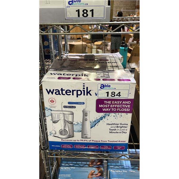 (2) WATERPIK ULTRA PLUS & CORDLESS PEARL 2-PACKS & (1) ULTRA & ULTRA PLUS 2-PACK *WORKING CONDITION