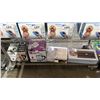 Image 1 : SHELF OF SALTON ELECTRIC KETTLES, MAGNETIC SPICE TINS, & VACUUM SEALER